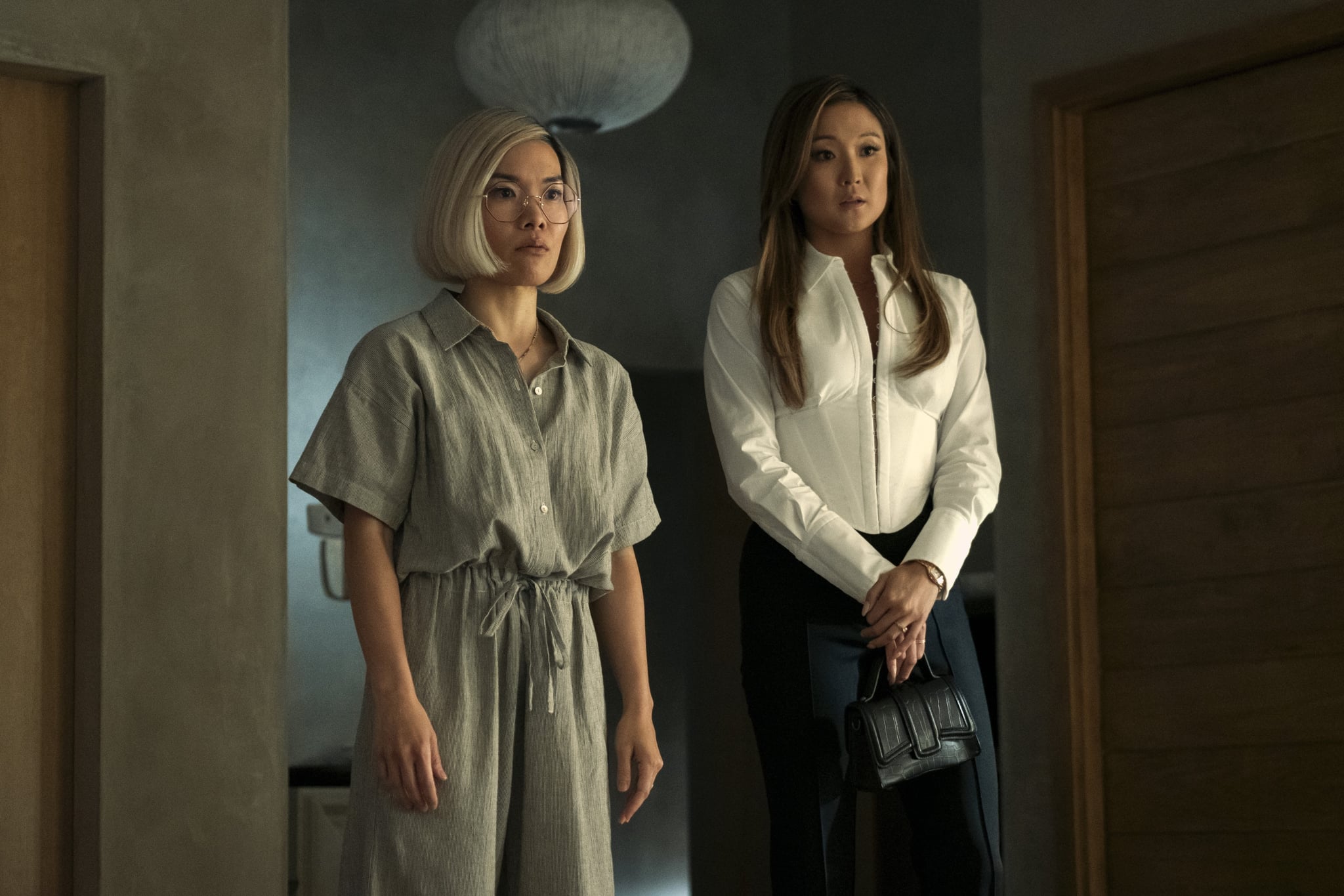 Волосы Али Вонг и Эшли Пак в сериале «Говядина» от Netflix.